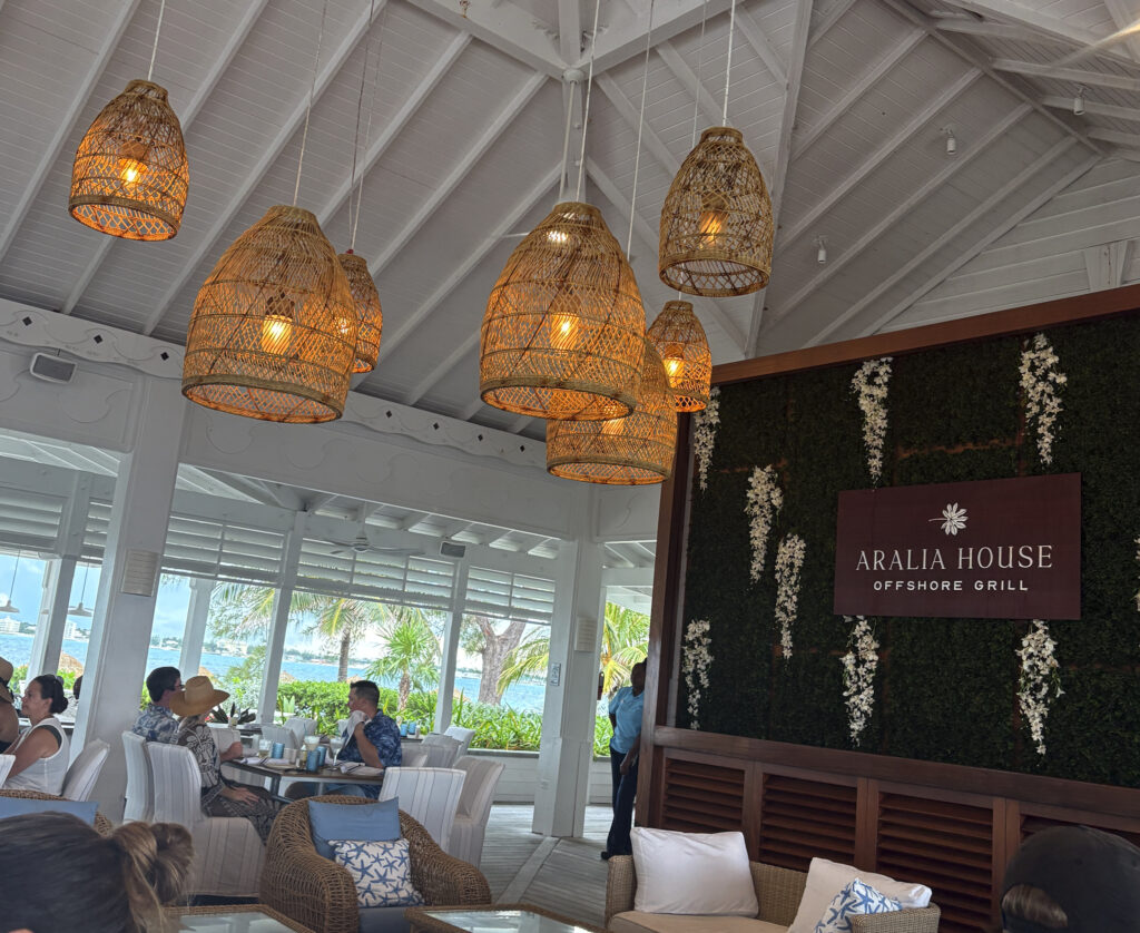 Relaxed Dining at the Aralia House