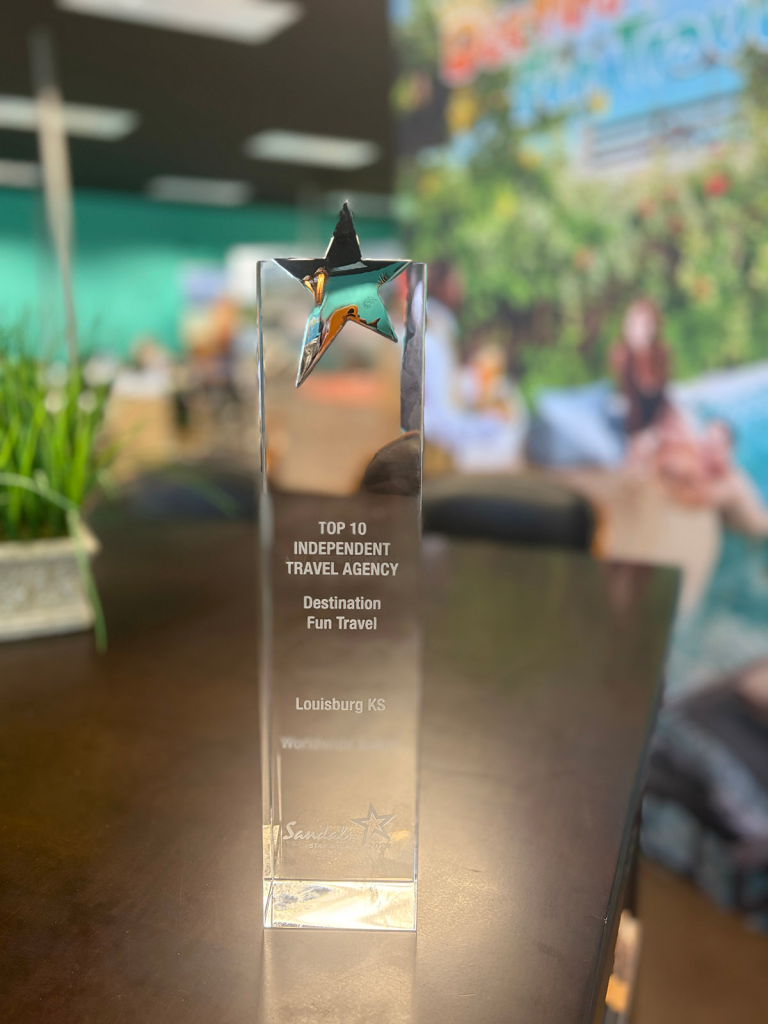 Destination Fun Travel Sandals Award