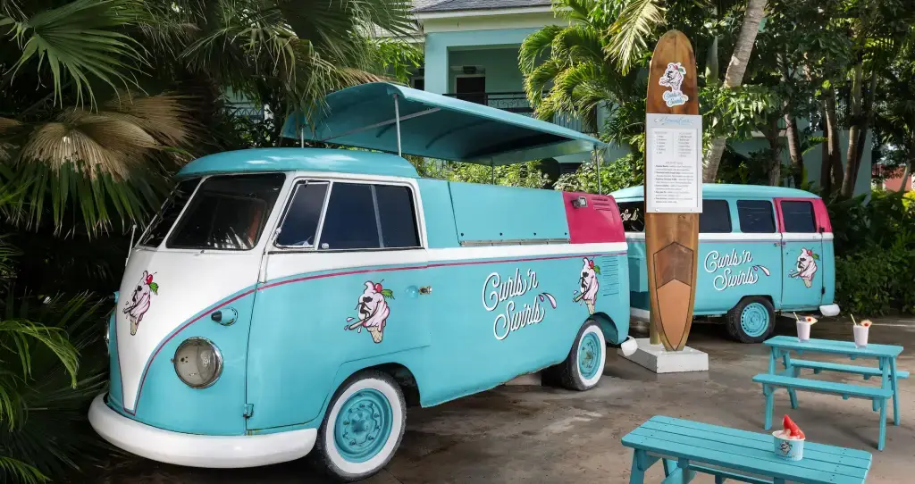 Beaches Turks & Caicos Resort Ice Cream Truck