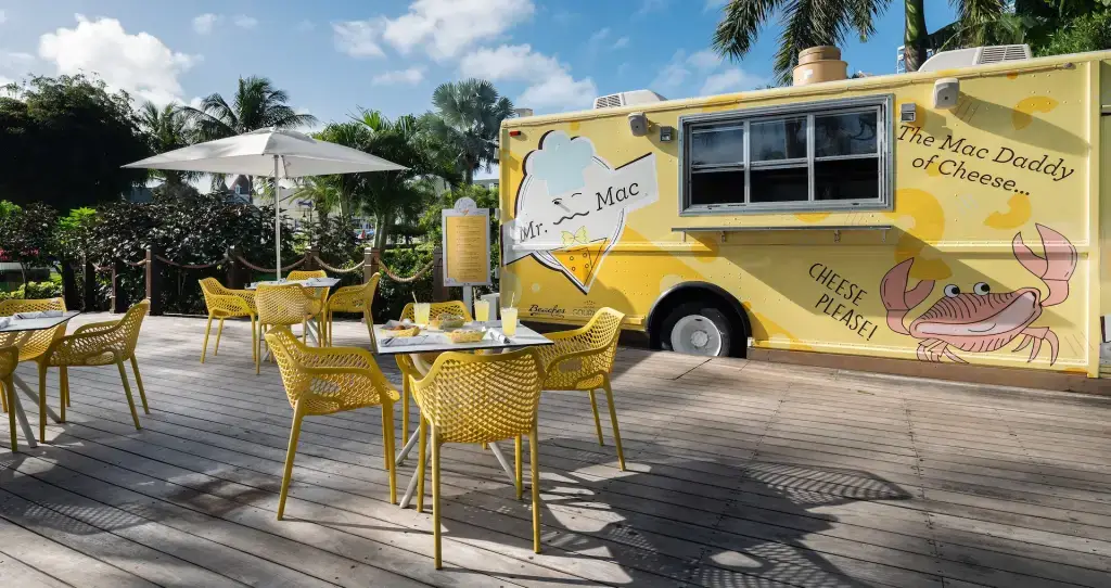 Beaches Turks & Caicos Resort Food Truck