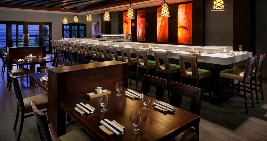 Soy Sushi Bar in Sandals Ochi, Jamaica